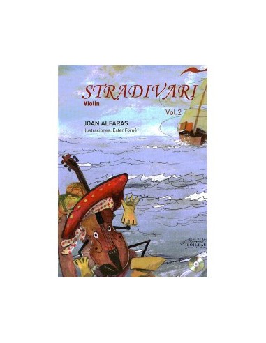 ALFARAS J.-Stradivari Vol.2 (Method) for Violin (Inc. CD)