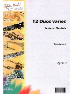 NAULAIS J.-Duos (12) Assorted for 2 Trombones