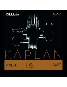 Violine Saite 3/4 3. (D) (D) D'Addario Kaplan Amo (KA313 3/4M) Medium Tension