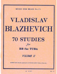 BLAZHEVICH V.-Studi (70) Vol.2 per Tuba