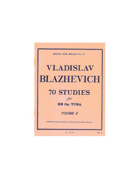 BLAZHEVICH V.-Studi (70) Vol.2 per Tuba