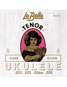La Bella Ukulele Strings (12) Tenor (Complete Set)