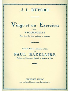 DUPORT J.L.-Studi (21) per violoncello (Bazelaire)