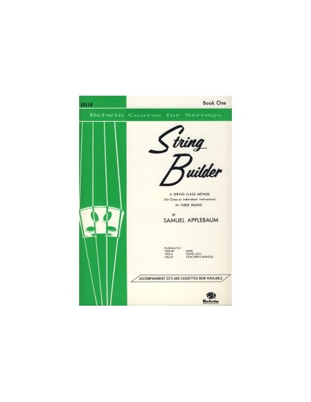 APPLEBAUM S.-String Builder 1st for Cello