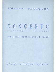 BLANQUER A.-Concerto per flauto e pianoforte