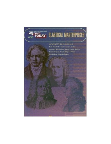 EZ PLAY TODAY-Classical Masterpieces Vol.400 pour clavier