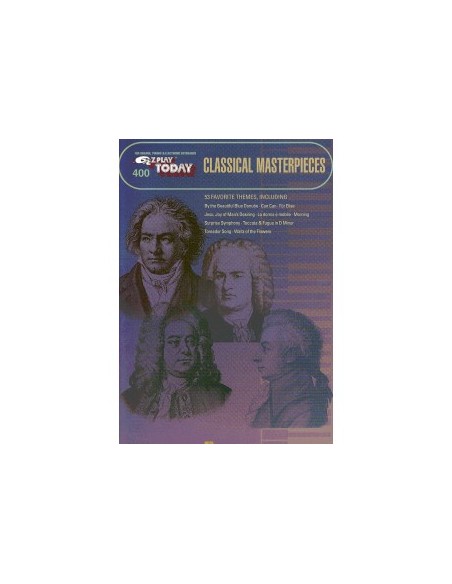 EZ PLAY TODAY-Classical Masterpieces Vol.400 pour clavier