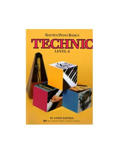 BASTIEN J.-Technik Level 4 (Technik) für Klavier (WP219)