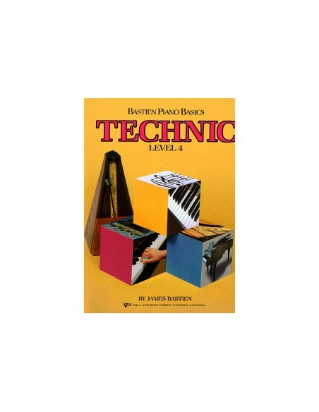 BASTIEN J.-Technik Level 4 (Technik) für Klavier (WP219)