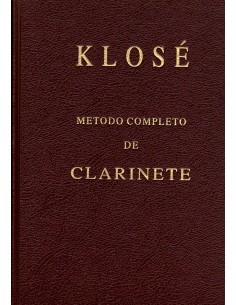 KLOSE H.E.-Méthode de clarinette (édition espagnole) (couverture rigide)