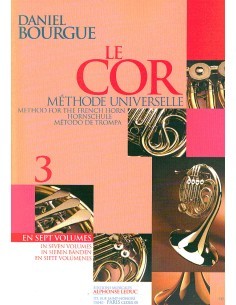 BOURGUE D.-Le Cor (Metodo Universale) Vol.3 per Corno