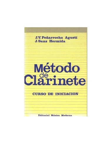 PEÑARROCHA & SANZ-Clarinet Method (Initiation Course)