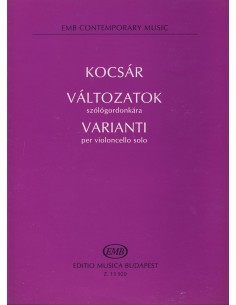 KOCSAR M.-Varianti für Violoncello