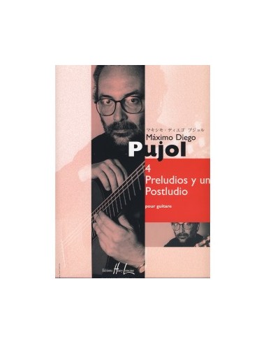 PUJOL M.D.-Preludi (4) e un postludio per chitarra