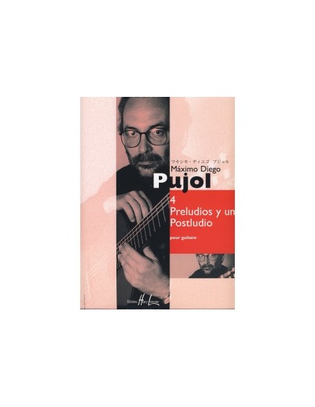 PUJOL M.D.-Preludi (4) e un postludio per chitarra