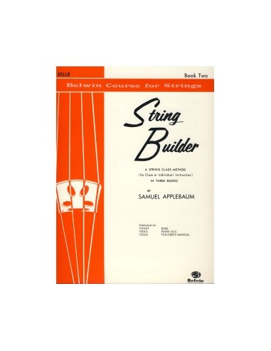 APPLEBAUM S.-String Builder 2nd for Cello