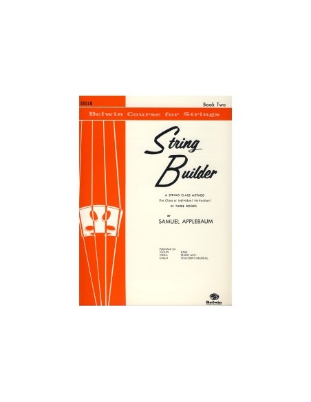 APPLEBAUM S.-String Builder 2ème pour violoncelle
