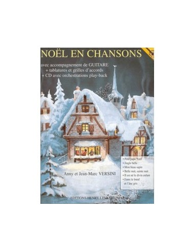 VERSINI J.M.-Noel in Chansons per Chitarra