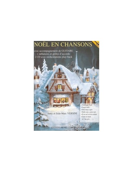 VERSINI J.M.-Noel in Chansons per Chitarra