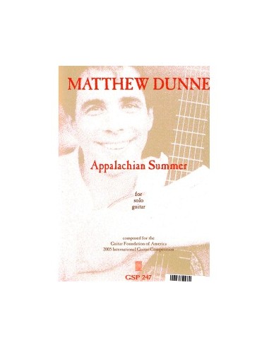 DUNNE M.-Appalachian Summer pour guitare