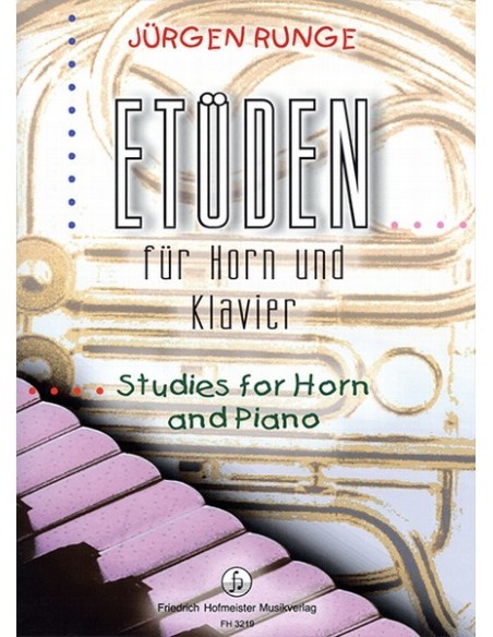 RUNGE J.-Studi per corno e pianoforte