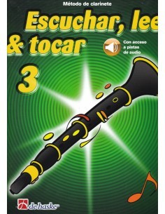 BOERSTOEL & KASTELEIN-Listening, Reading and Playing (Method) Vol.3 for Clarinet (Online Audio)