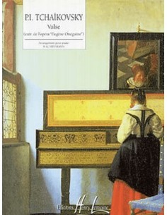 TCHAIKOVSKY P.I.-Vals de "Eugene Onegin" para Piano (Heumann)