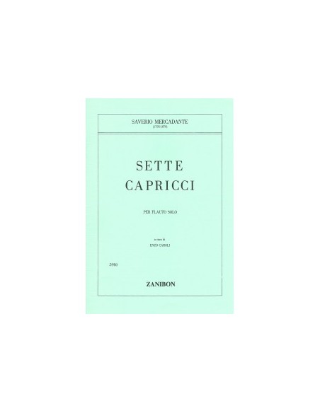 MERCADANTE S.-Caprichos (7) per flauto