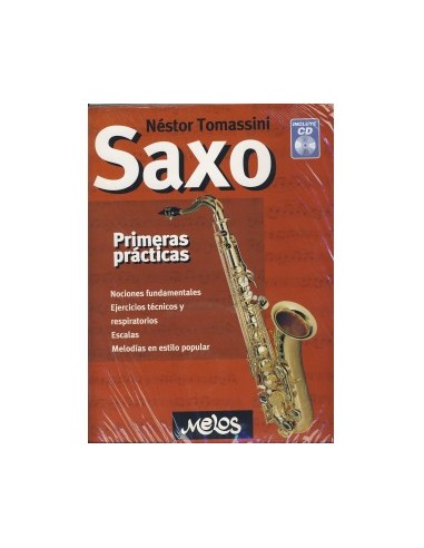 TOMASSINI N.-Saxophone First Practices for Saxophone (Inc.CD)
