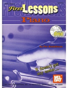 DANIELSSON P.-First Lessons for Piano (Inc.CD)