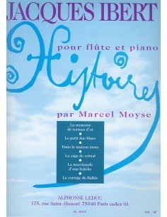 IBERT J.-Histoires (8 Pieces) for Flute and Piano (Moyse)
