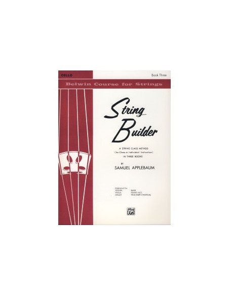 APPLEBAUM S.-String Builder 3rd for Cello