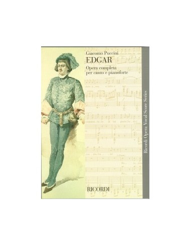 PUCCINI G.-Edgar per voce e pianoforte