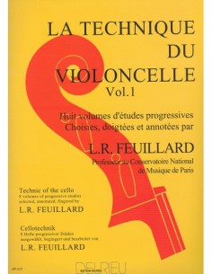 FEUILLARD L.R.-Technik 1. für Violoncello