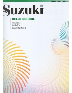 SUZUKI S.-5th Cello School (Revised Edition)