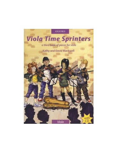 BLACKWELL K.-Viola Time Sprinters (Third Book) for Viola (Inc.CD)