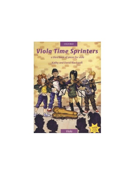 BLACKWELL K.-Viola Time Sprinters (Third Book) for Viola (Inc.CD)