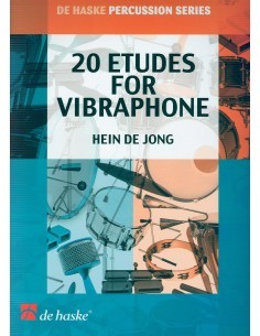 DE JONG H.-Etudes (20) for Vibraphone
