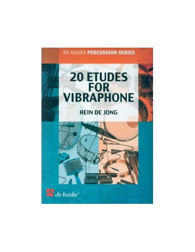 DE JONG H.-Etüden (20) für Vibraphon