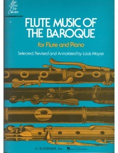 MOYSE L.-Barockmusik für Flöte und Klavier