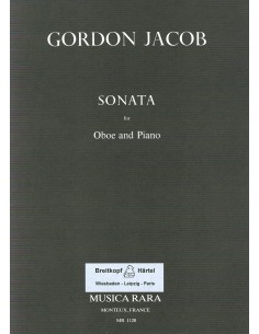 JACOB G.-Sonata per oboe e pianoforte