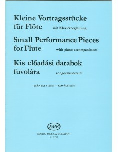 BANTAI & KOVACS-Piccoli pezzi da performance per flauto e pianoforte