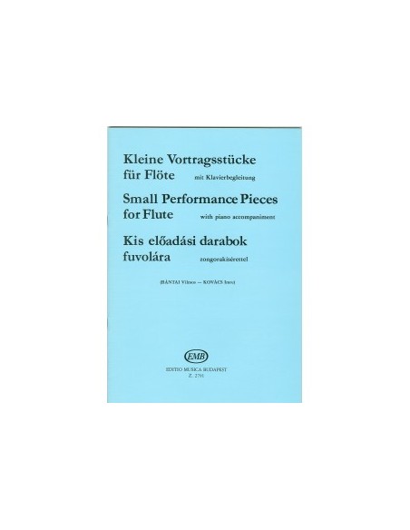 BANTAI & KOVACS-Piccoli pezzi da performance per flauto e pianoforte