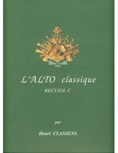 CLASSENS H.-La Viola Classica Vol. C per Viola e Pianoforte