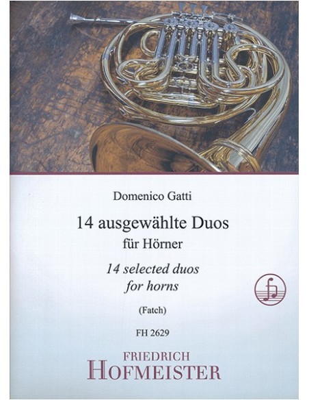 GATTI D.-Duos sélectionnés (14) pour 2 cors (Fatch)