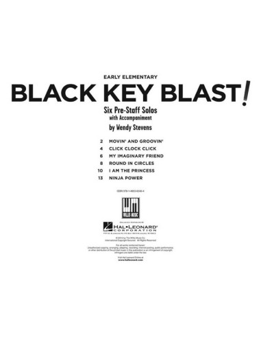 STEVENS W.-Black Key Blast!