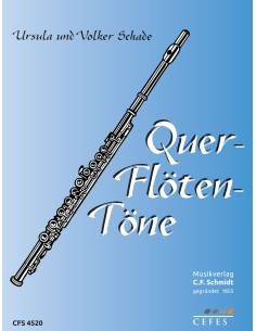 SCHADE U.-Querflotentone (Eine Schule für Querflote) (Metodo) per flauto