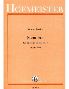 ROTTLER W.-Sonatina for Tuba and Piano