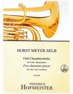 MEYER SELB H.-Characteristic Pieces (5) for Tuba and Piano