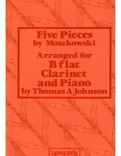 MOSZKOWSKI M.-Pezzi (5) per clarinetto e pianoforte